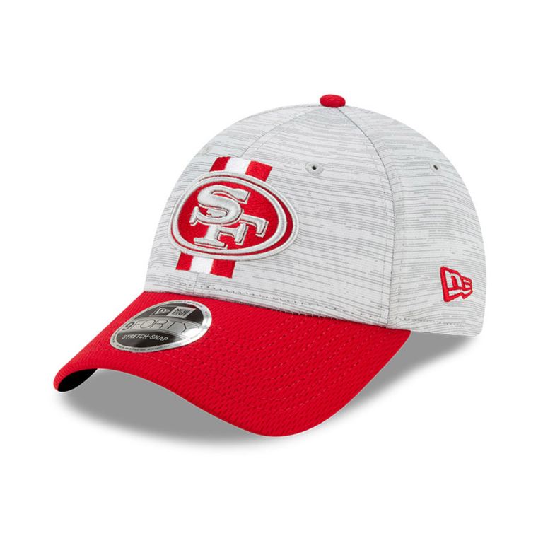 Gorras New Era Nfl Rojos - San Francisco 49ers NFL Training 9FORTY Stretch Snap 60293VBUH